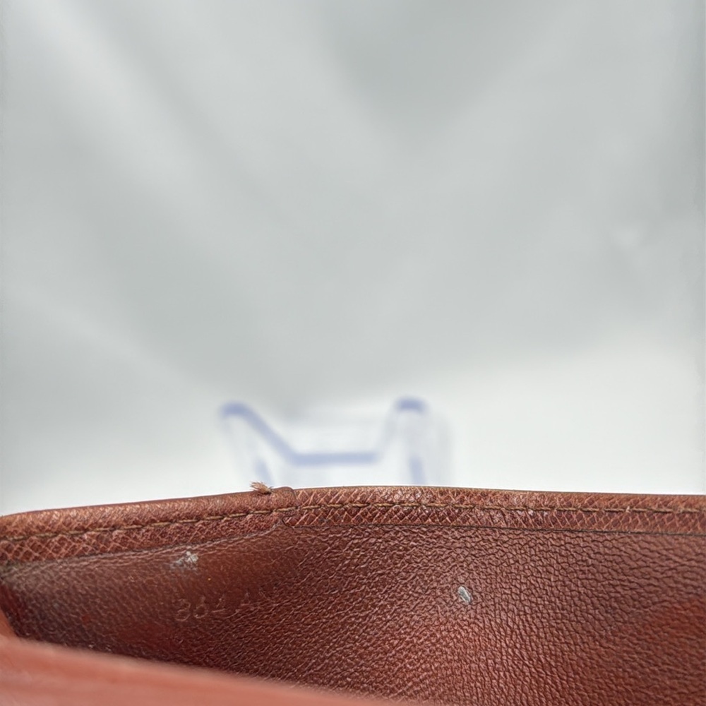 Louis Vuitton Brown Monogram CheckBook/ Long Wallet | Men’s | Pre-Owned | - Picture 12 of 14